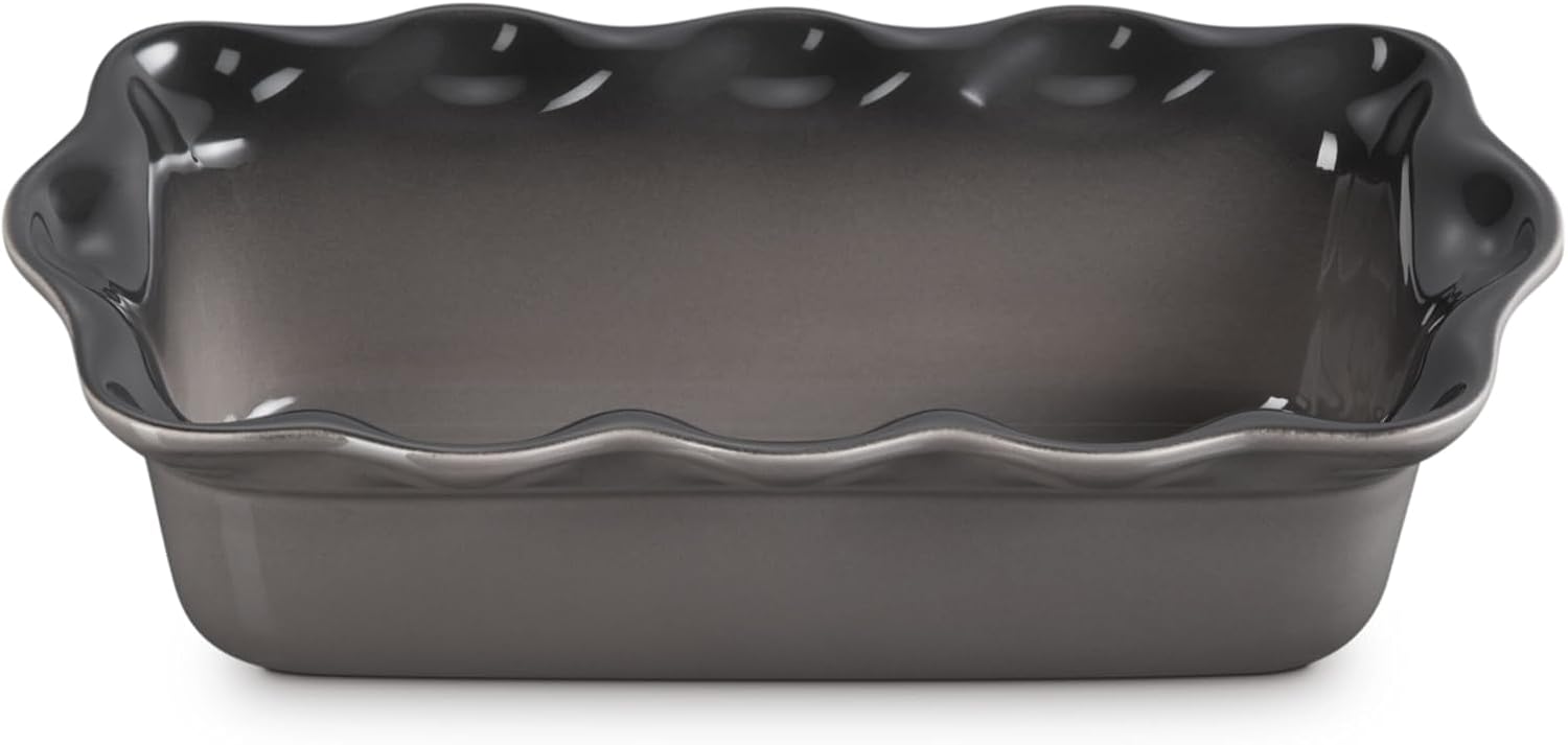 Le Creuset Stoneware Heritage Fluted Loaf Pan for Perfect Baking