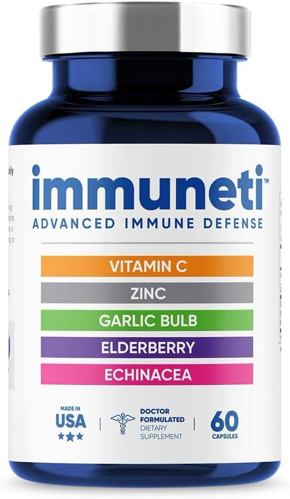 Immuneti Advanced Immune Defense 5-in-1 Blend for Health