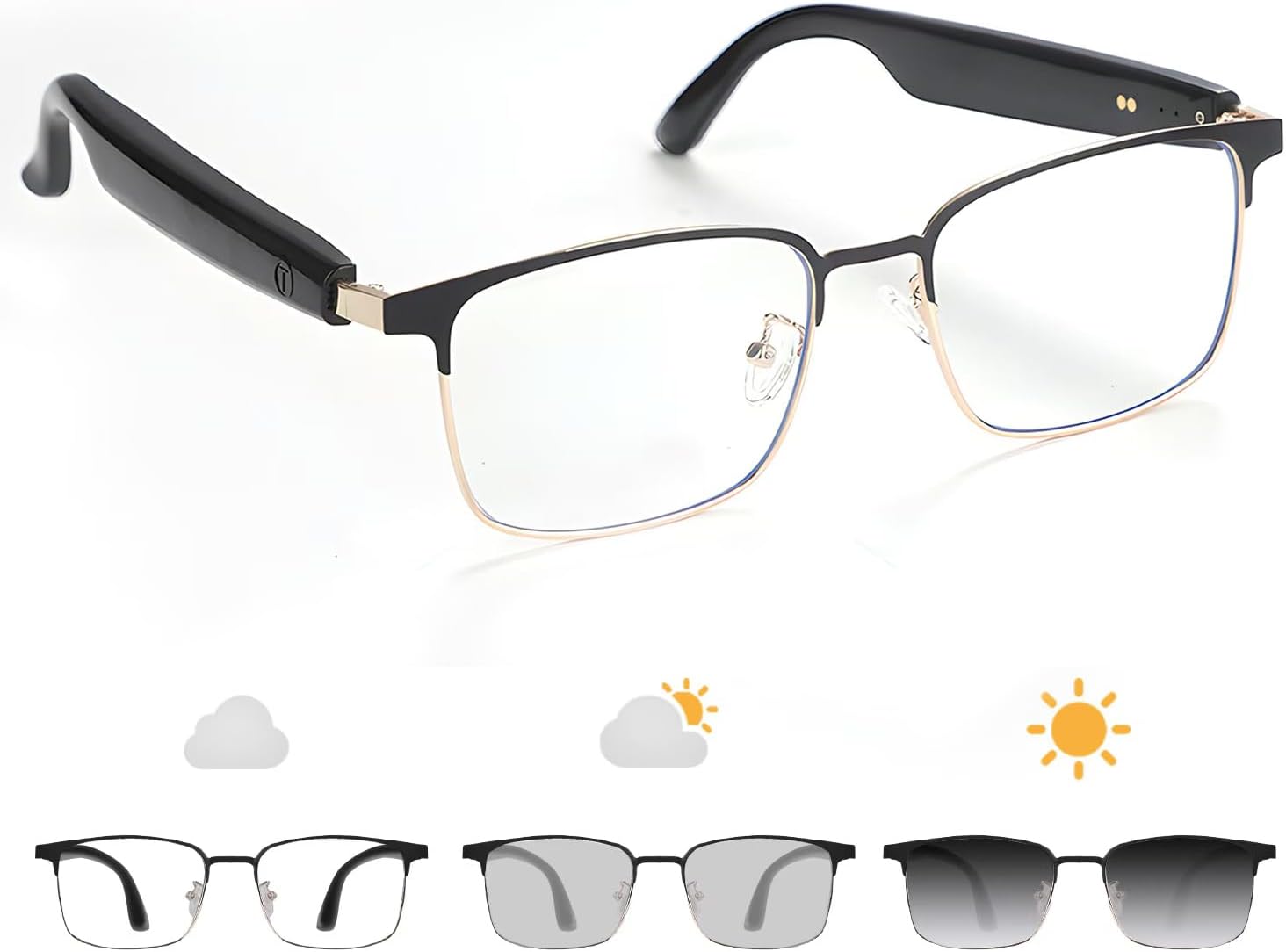Hands-Free Smart Glasses: Bluetooth, Voice Control