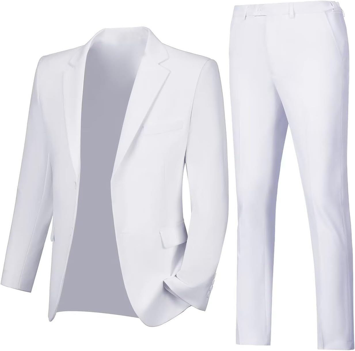 Mens Slim Fit 2 Piece Suit for Prom and Special Occasions