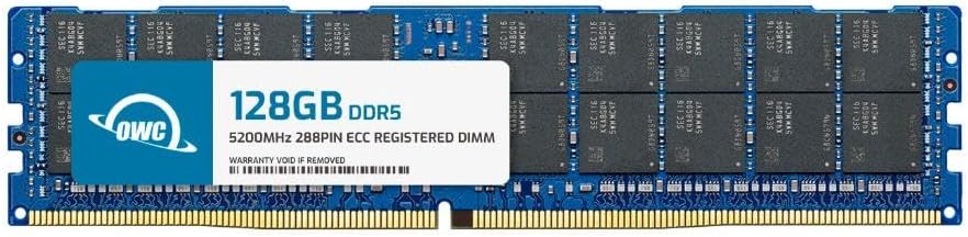 OWC 128GB DDR5 5200 ECC Registered RAM Module for Workstations