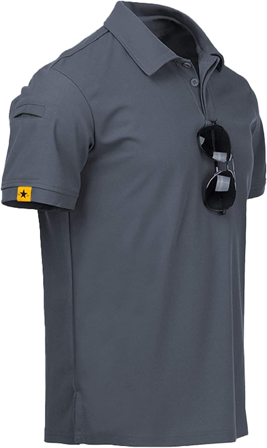 Moisture Wicking Golf Polo Shirt for Men by V VALANCH