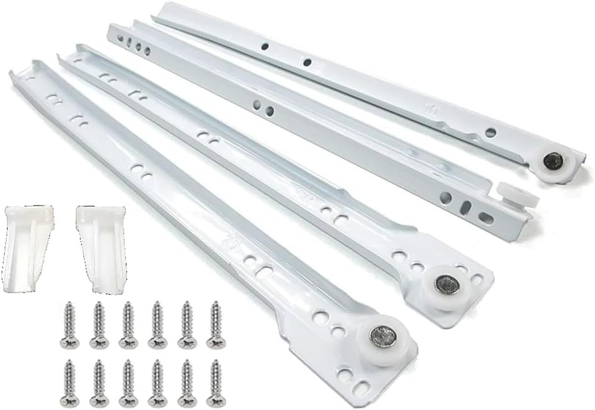10 Inch Euro Slides for Face-Frame and Frameless Cabinets