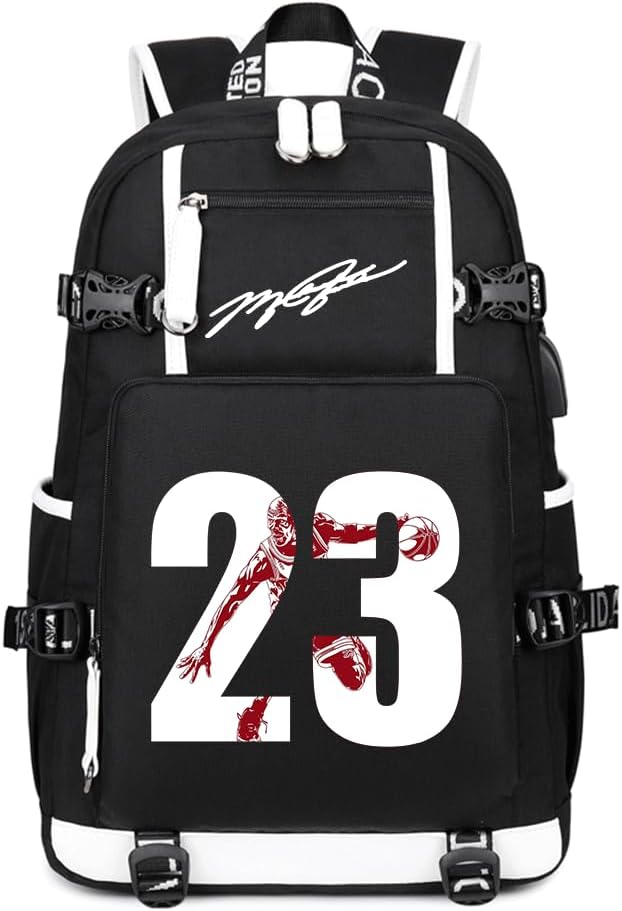 Basketball 23 Student School Bag - Ultra-Light Travel Backpack