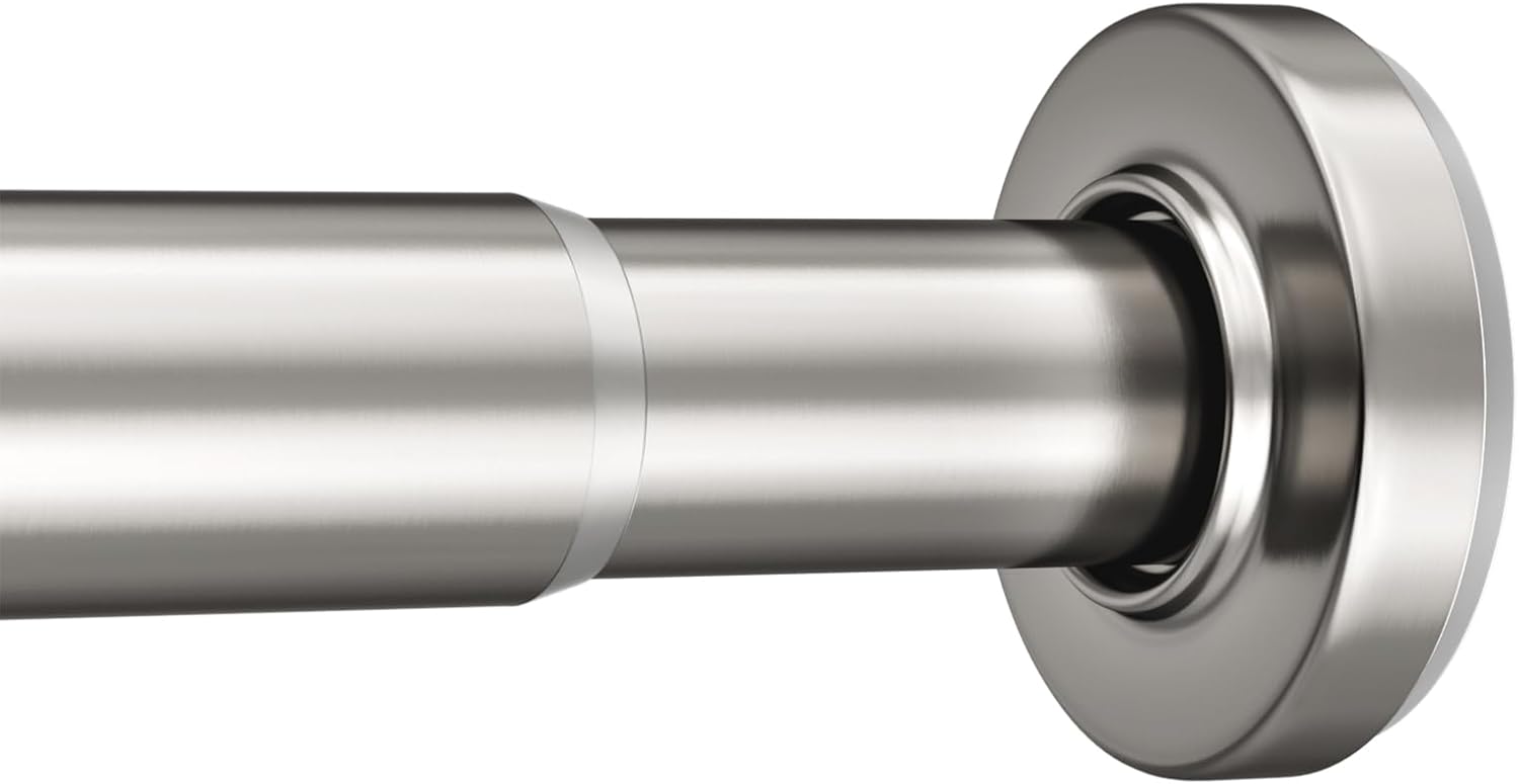 Rust-Proof Heavy Duty Shower Rod - Easy Install!