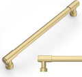 Brushed Gold Cabinet Pulls 7.5 in 10 Pack - Classic Finish
