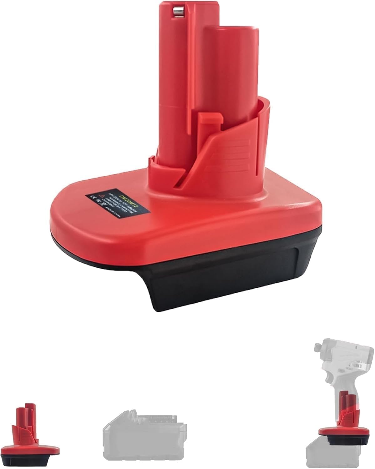 Milwaukee Battery Adapter for M18 to M12 Tool Conversion