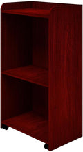 Podium Stand Portable with Wheels and Large Storage