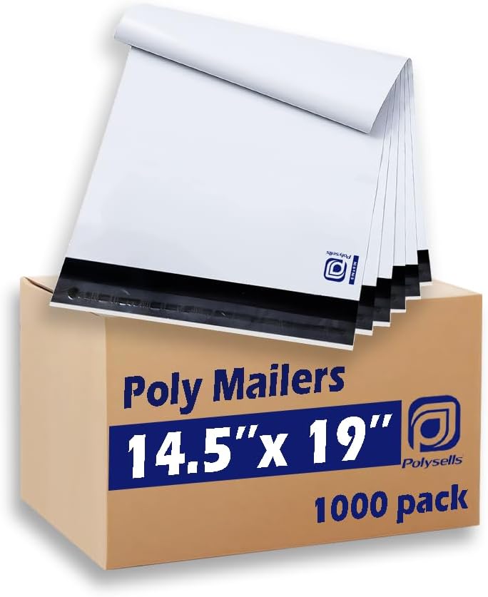 POLYSELLS Poly Mailers Shipping Envelopes for Secure Mailing