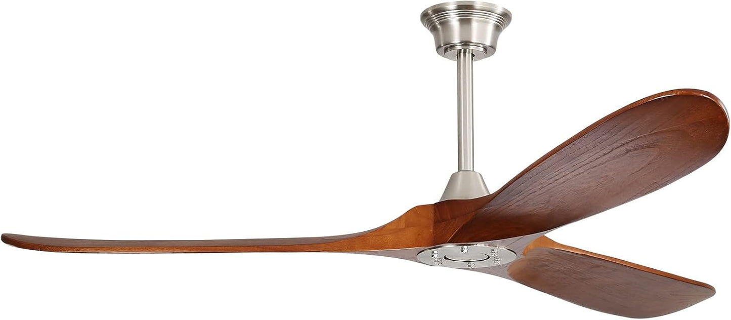Sofucor 60 Inch Ceiling Fan with Remote Control for Comfort