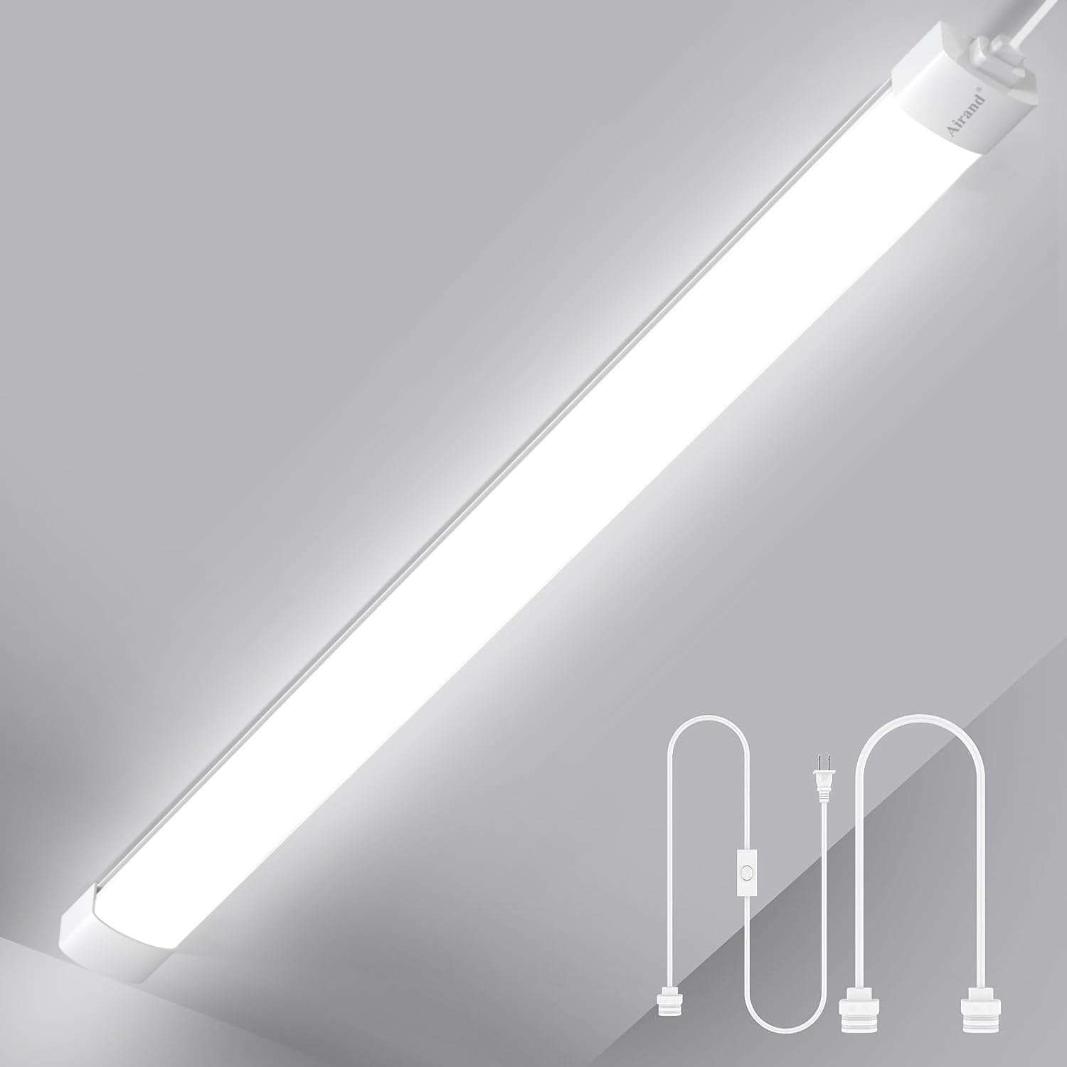 Super Bright 5FT LED Garage Light for Kitchen and Bathroom Use