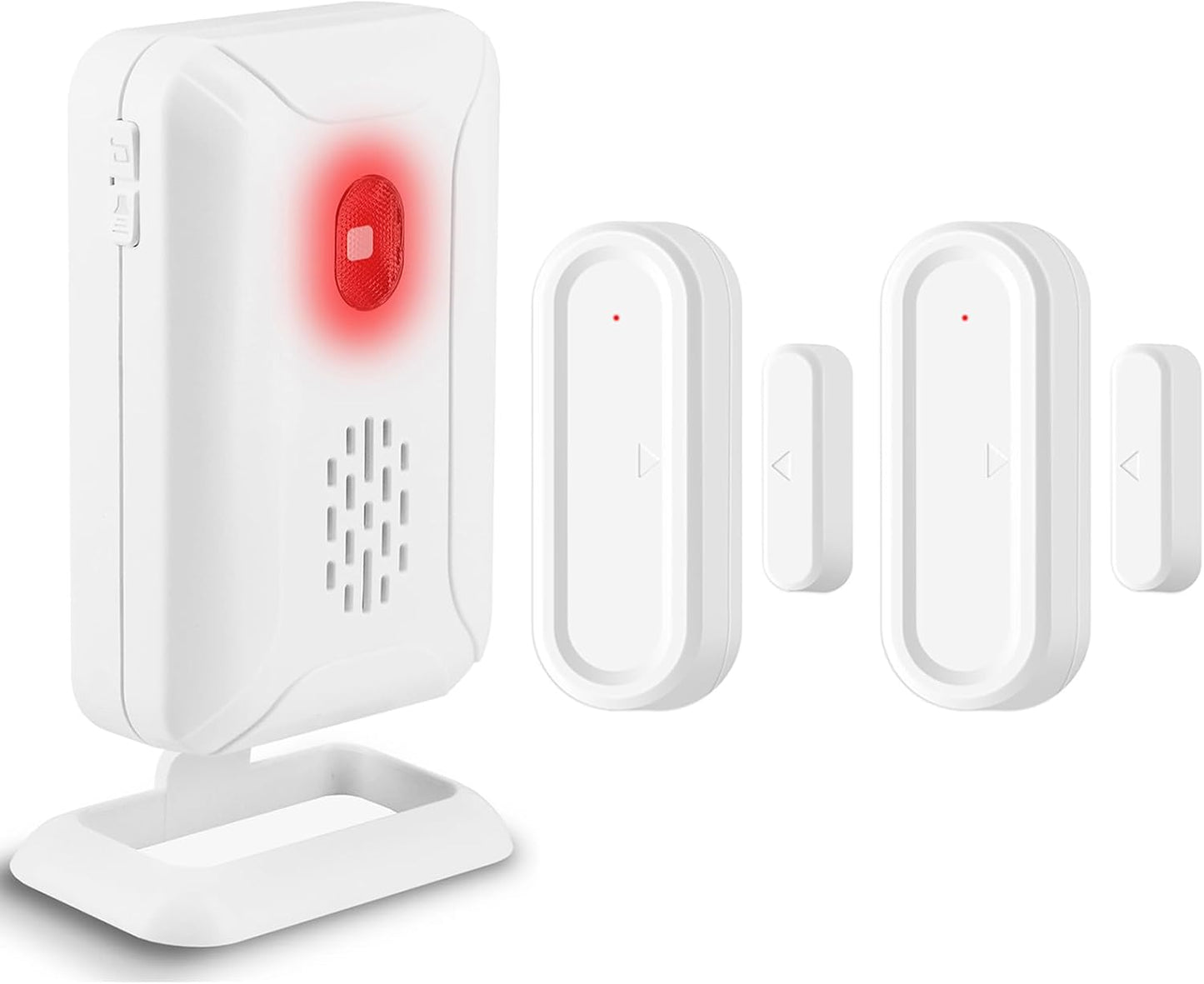 Wireless Door Alarm Set - 600ft Range, 36 Chimes