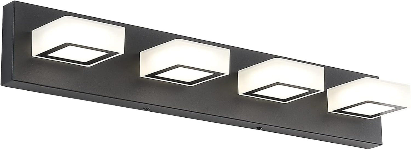 Modern LED Black Vanity Lights for Stylish Bathroom Lighting