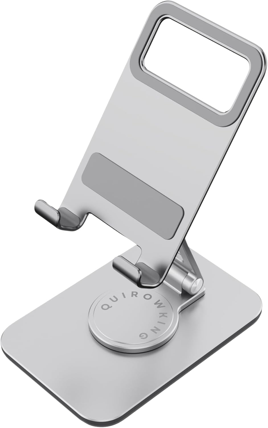 360 Rotating Aluminum Phone Holder - Hands-Free Viewing