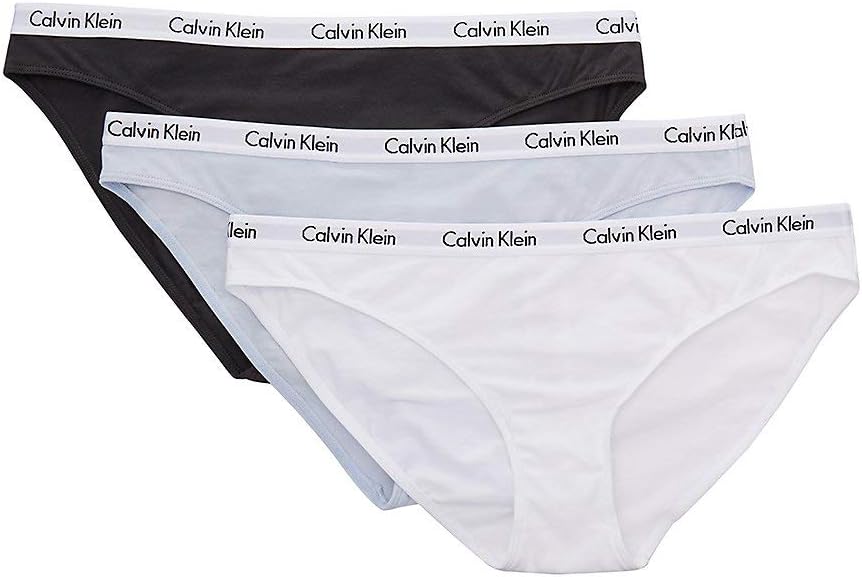 Calvin Klein Women's Carousel Logo Cotton Stretch Bikini Panties