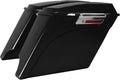 TCMT Vivid Black 5 in Stretched Saddlebags 6x9 Speaker Lid - Touring
