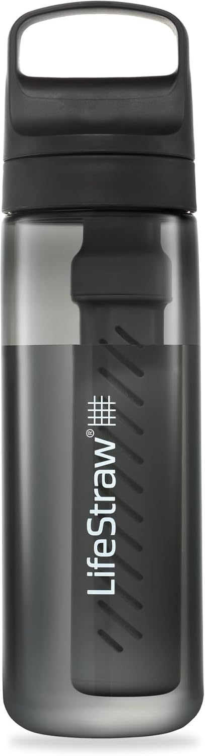 LifeStraw Go Series Water Filter Bottle for Travel and Daily Use