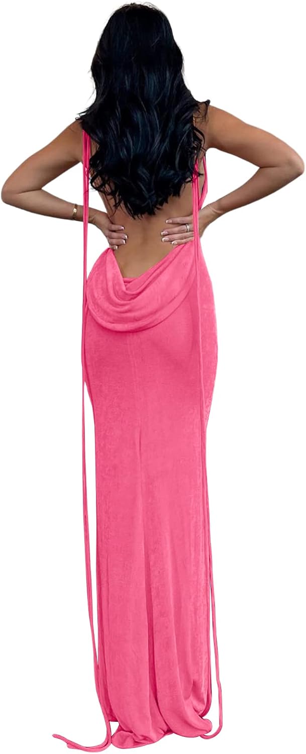 Womens Summer Backless Bodycon Dress for Stylish Occasions