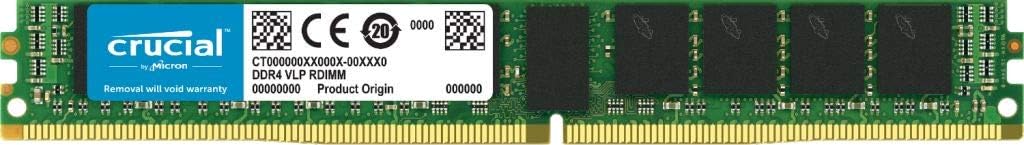 Crucial DDR4 16 GB Very Low Profile ECC Memory for Performance