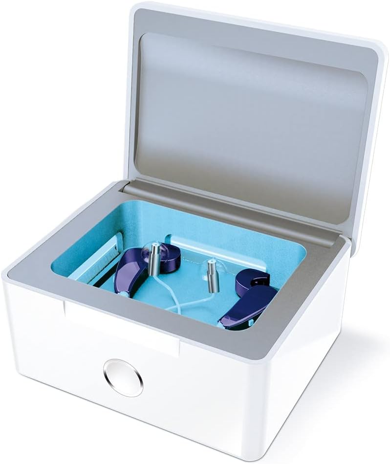 PerfectDry LUX Hearing Aid Dryer with UV-C Light Technology
