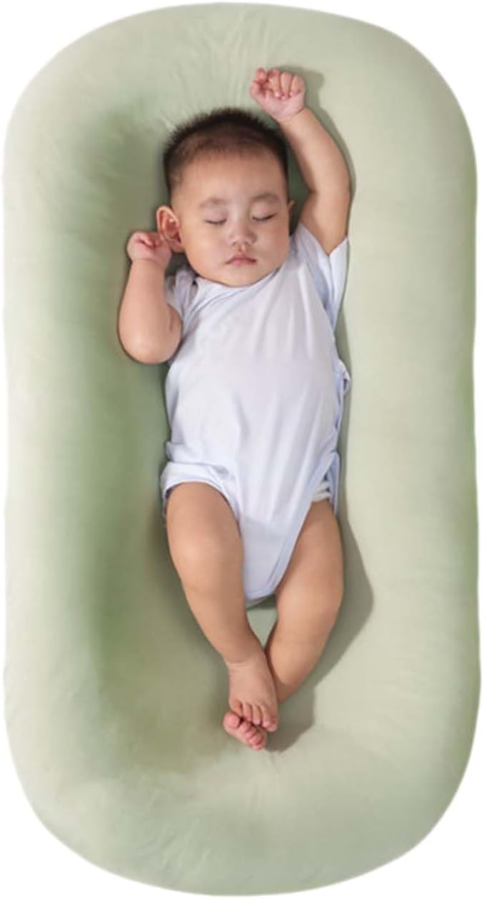 Washable Newborn Lounger - Soft & Breathable Infant Nest