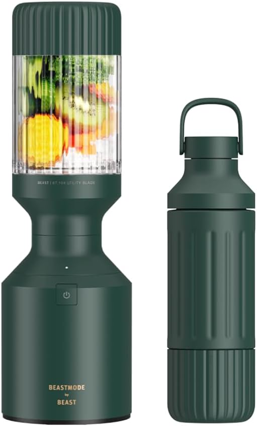 Beastmode Blender | Blend Smoothies & Shakes | Marshawn Lynch Collab | 1200W | Forest Green