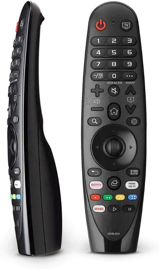 Universal Vorlich Remote Control for LG TVs - All Models - 1 Yr Warranty - No Voice or Pointer - Effortless Control