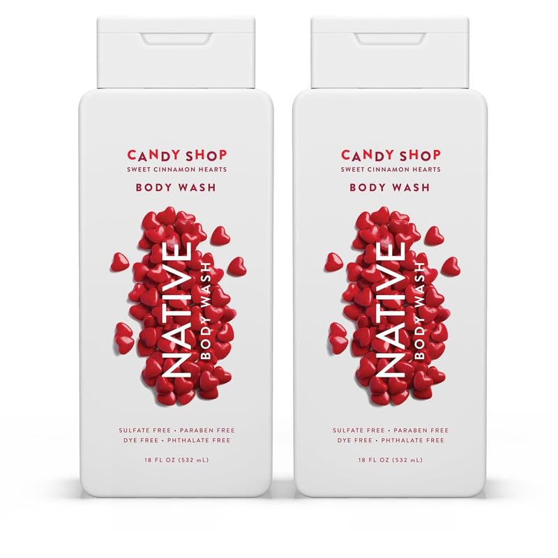 Seasonal Sweet Cinnamon Hearts Body Wash Duo