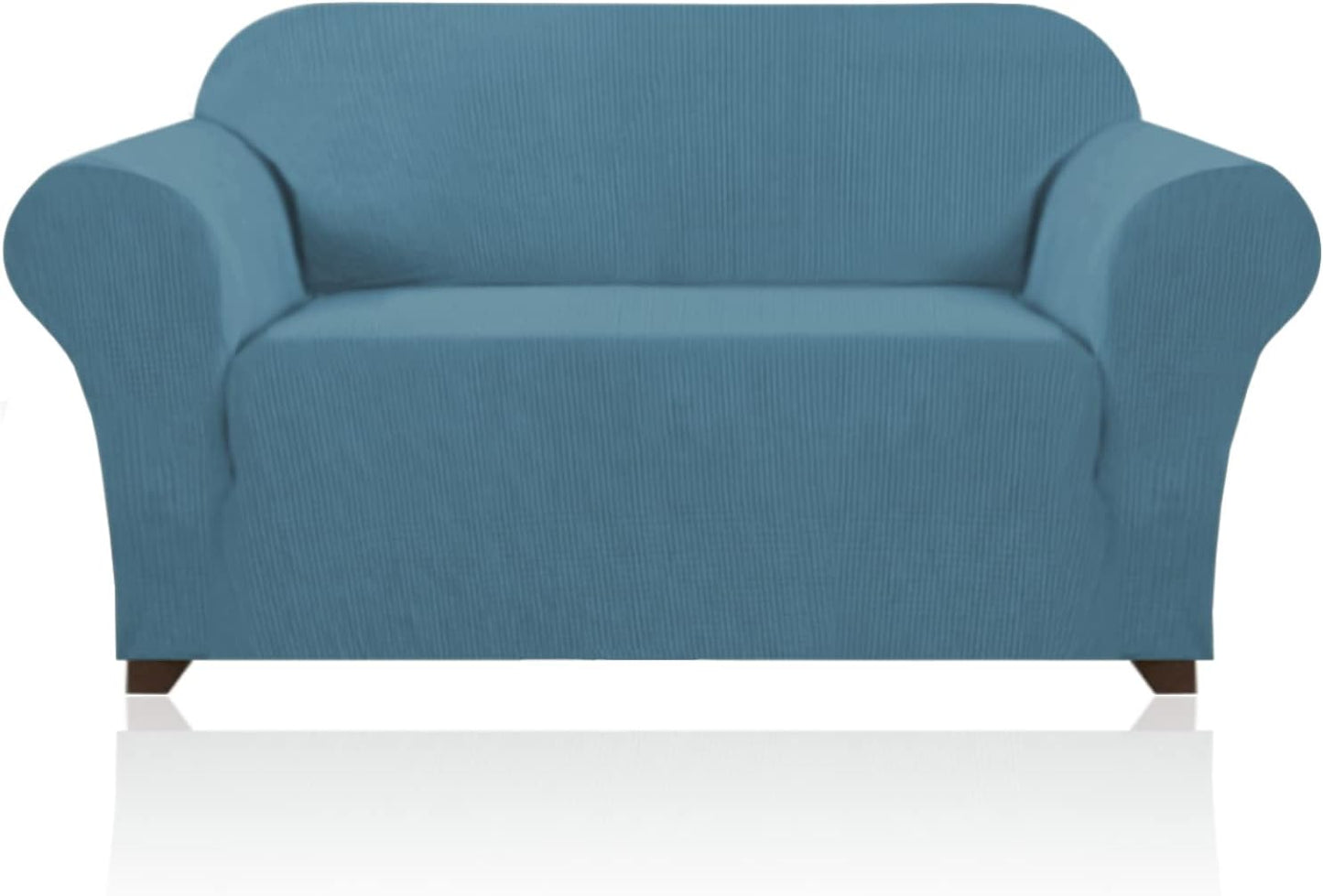 PrinceDeco Stretch Loveseat Sofa Cover for Pets Friendly Protection