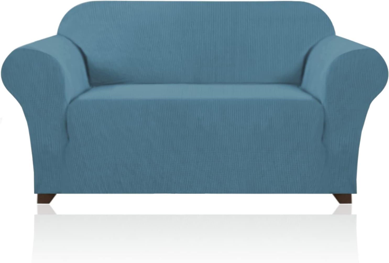 PrinceDeco Stretch Loveseat Sofa Cover for Pets Friendly Protection