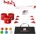 bucketgolf Original Game 3 Hole Travel Set - Portable Yard Golf Fun