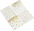 Ottin 120 Gold Foil Cocktail Napkins - Elegant & Disposable