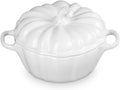 Le Creuset Stoneware Figural Pumpkin Petite Cocotte, 12 oz. - Charming