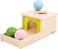 Adena Montessori Object Permanence Box with Three Balls - Builds Early