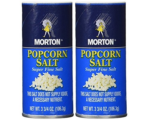 Double Pack Morton Popcorn Salt - Enhance Flavor!