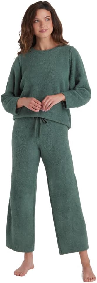 Softies Solid Marshmallow Reverse Seam Crew Neck Lounge Set Review