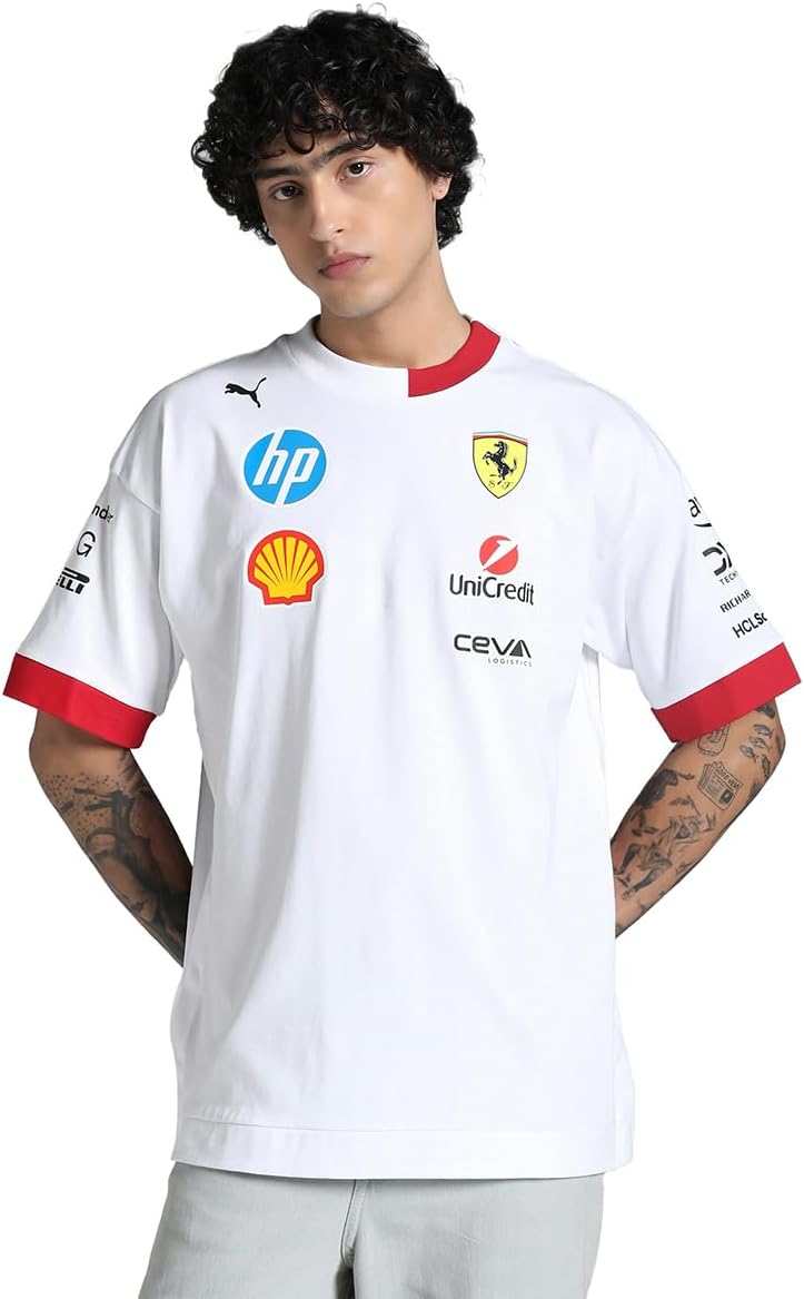PUMA Scuderia Ferrari F1 2025 Driver's Oversized T-shirt Review