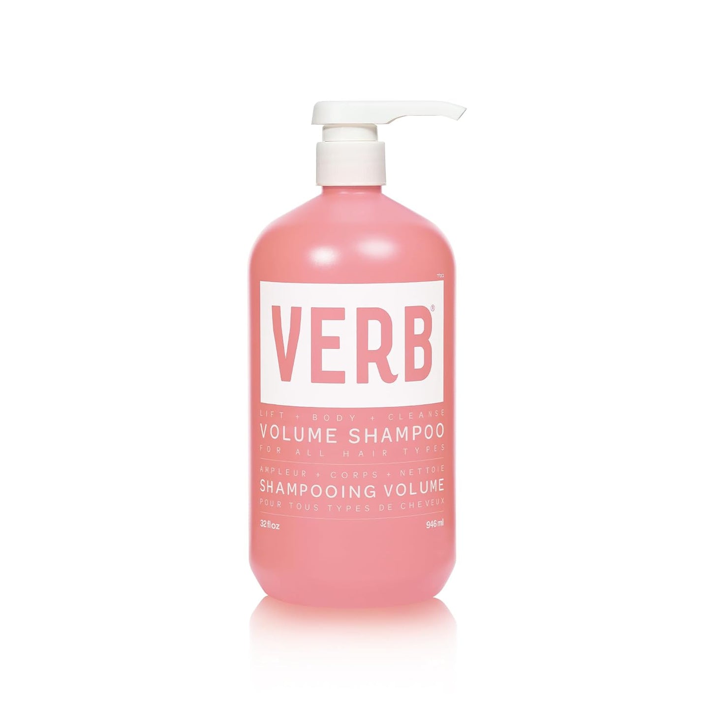 VERB Volume Shampoo - Gently Cleanses and Lifts Flat Hair
