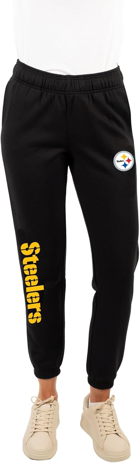 Ultra Game Women's NFL Official Super Soft Sweatpants Joggers