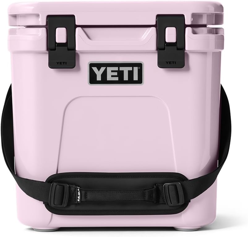 YETI Roadie 24 Hard Cooler with DoubleDuty Strap for Travel