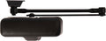Light Duty Residential Hold Open Door Closer, ADA Matte Black