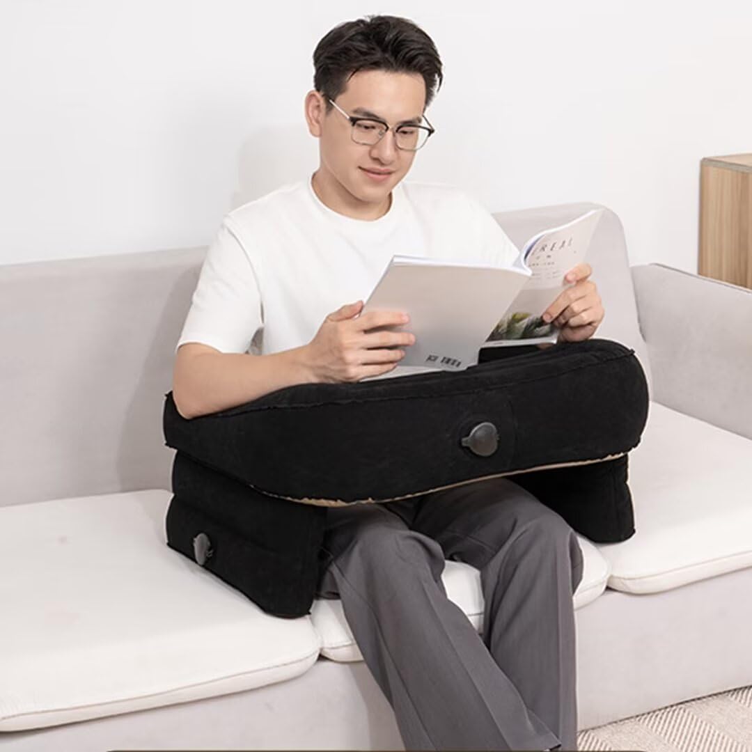 IREMATE Foldable Reading Pillow - Comfortable Lap Desk