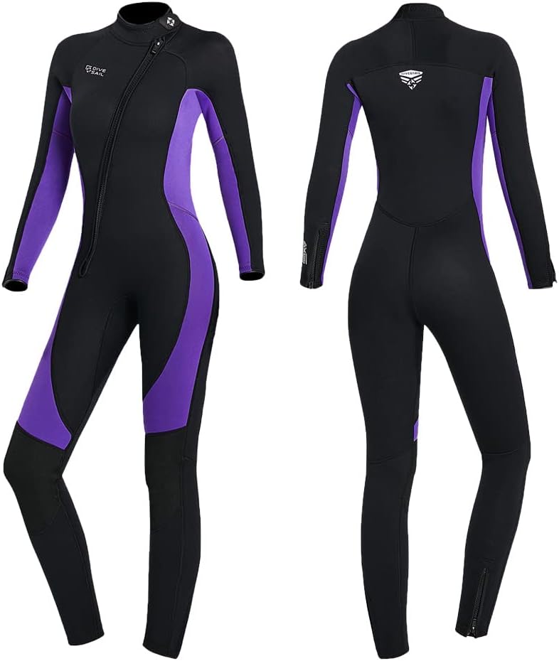 3MM Neoprene Wetsuit for Men and Women - Full Body Diving Suit
