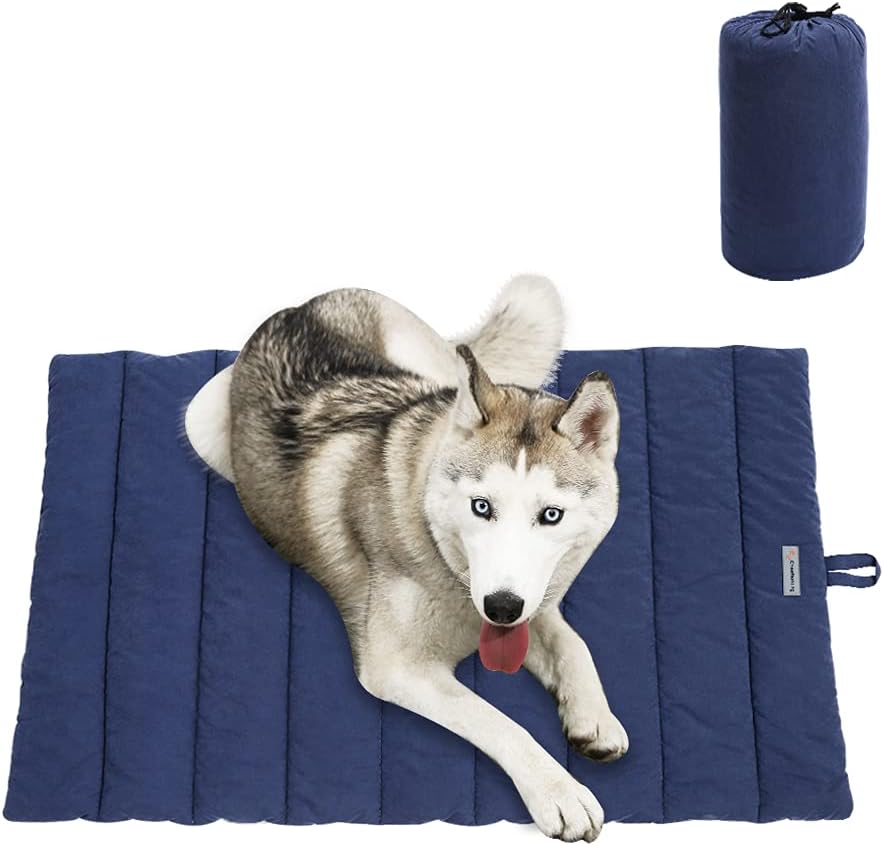 CHEERHUNTING Outdoor Dog Bed: Waterproof & Portable Mat
