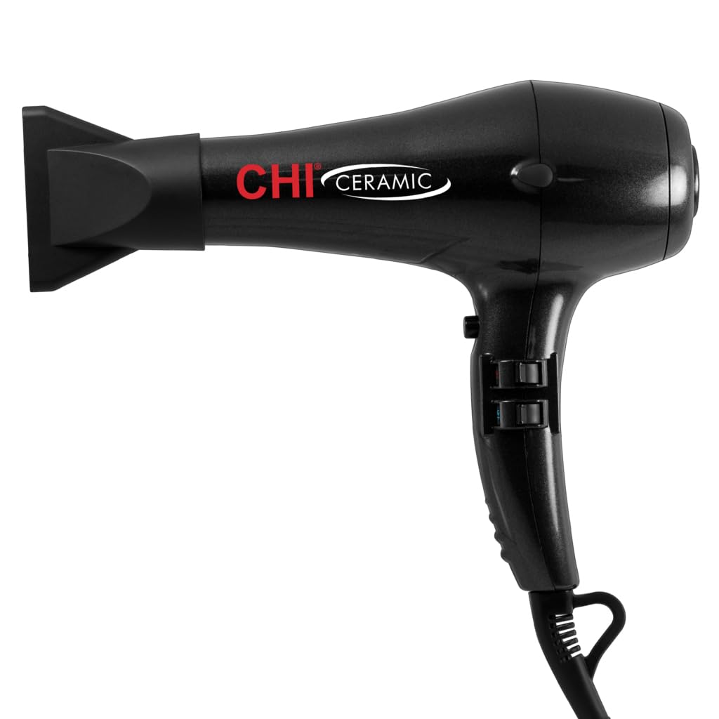 CHI 1875W Ceramic Hair Dryer: Fast Drying Power