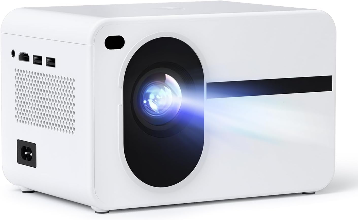 Wielio 500 ANSI Mini Projector: Wireless Connectivity & Electric Focus