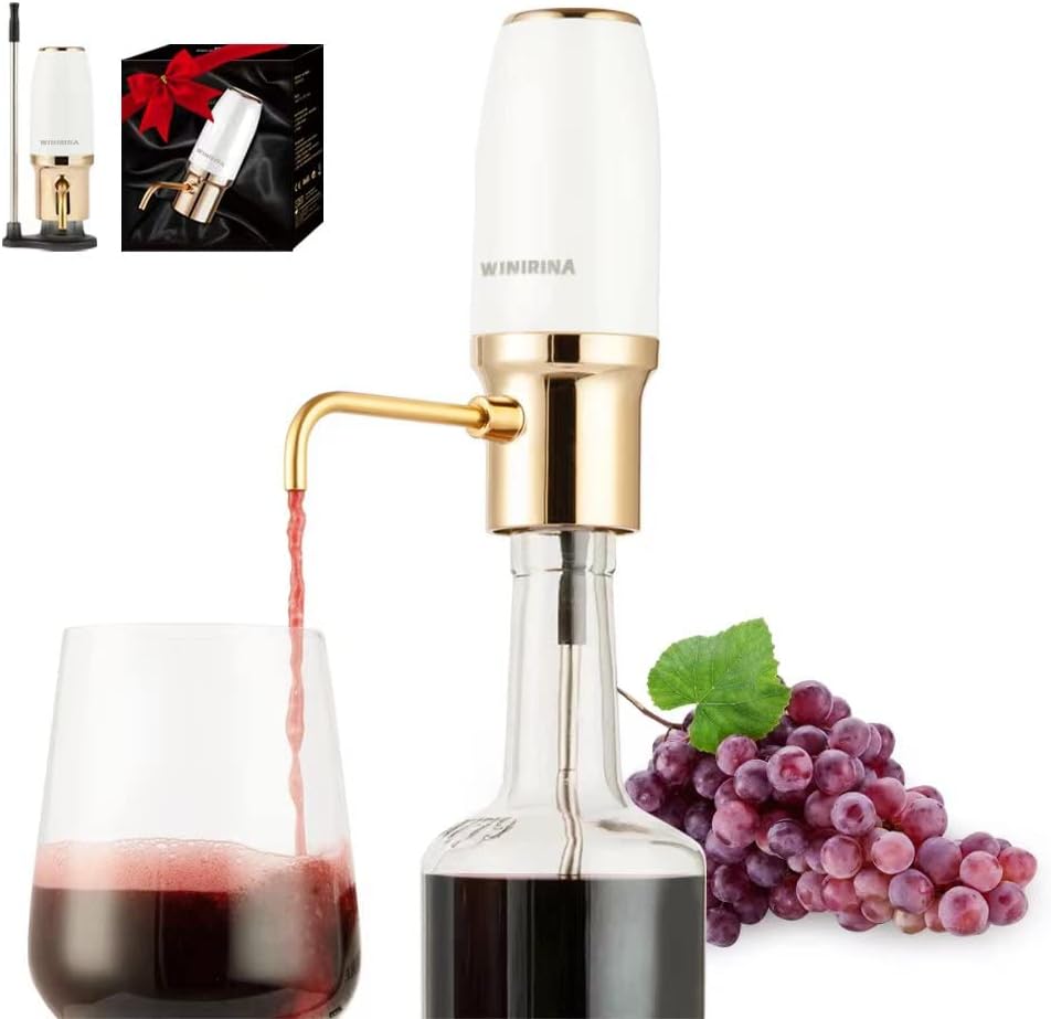 Electric Wine Aerator Dispenser for Effortless Wine Enjoyment