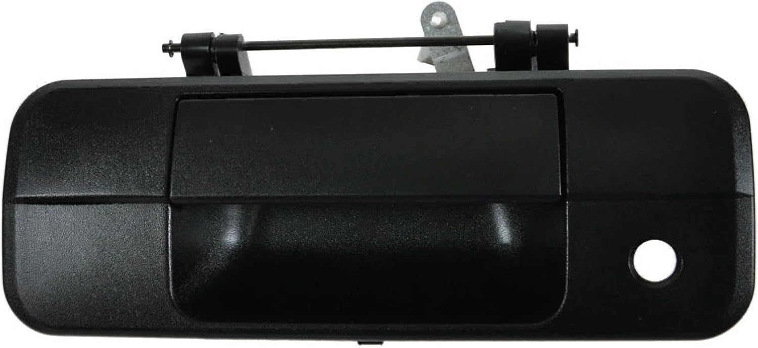 TRQ Tailgate Handle Black for 2007-2013 Toyota Tundra Models