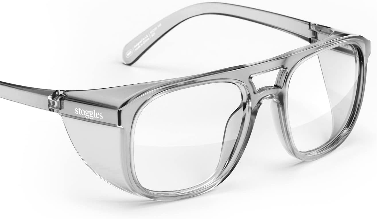 Stoggles Aviator Safety Glasses with Blue-Light Protection