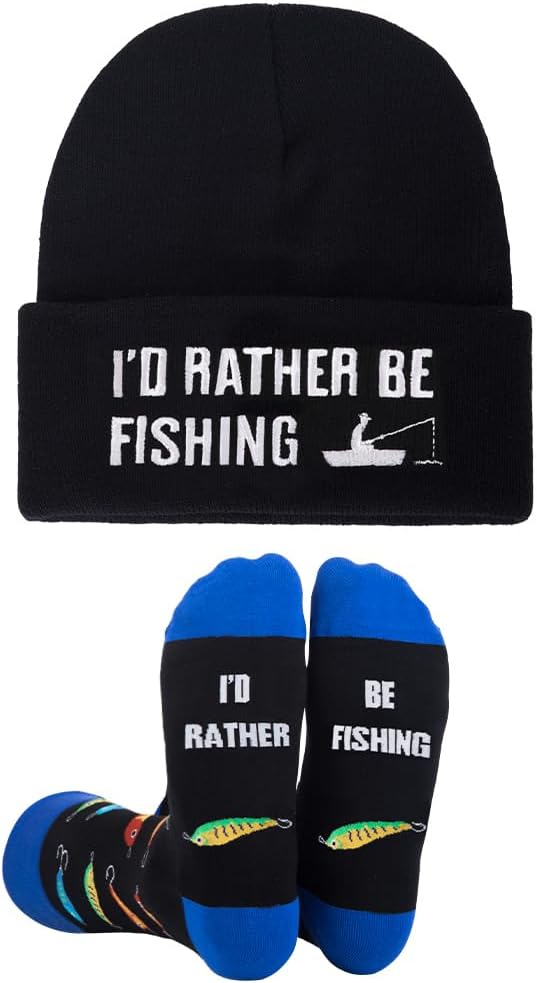 Fisherman's Delight: Hat & Socks Set by GOAUS